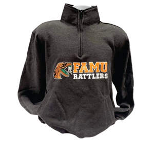 Sudadera de Alta Calidad Personalizada para Mujer, Bordada con el Logotipo de FAMU Florida A&M, Estilo Vintage, Invierno/Otoño, Estampada, Mezcla de Algodón Lavado, Tie Dye - Product Image 1