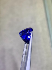 น้ำตาลแทนซาไนต์เกรด AAA ++ 7กะรัตพลอยสีฟ้าหลวมได้รับความร้อน - Product Image 2