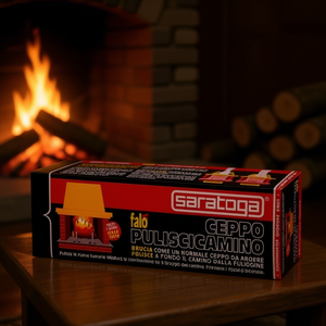 Quemador de Leña Clásico para Chimenea FALO' CEPPO PULISCICAMINO SARATOGA, Forma Rectangular - Product Image 3