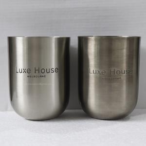 ภาชนะใส่เทียนขวดโลหะสเตนเลสเปล่าพร้อมฝาปิดสำหรับผู้ถือเทียนสินค้าหัตถกรรมโลหะโลโก้ที่กำหนดเองได้ - Product Image 6