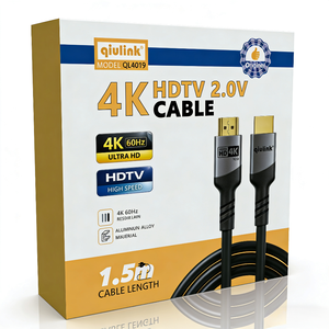 Câble <span class=keywords><strong>HDMI</strong></span> 2.<span class=keywords><strong>0</strong></span> certifié 4K 60Hz 18 Gbps haute vitesse Ultra HD pour PS5, moniteur de jeu, projecteur 1,5 m 3 m 5 m - Product Image 4