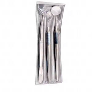 Ensemble de pinces dentaires manuelles de haute qualité avec logo personnalisé, instruments chirurgicaux réutilisables en argent - Product Image 5