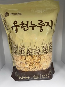 Yuhyun Nurungji Coréen Traditionnel Croustillant Riz Snack Fer Pot Rôti Nurungji Feuilles Croquantes Pour Soupe Et Bouillie - Product Image 3
