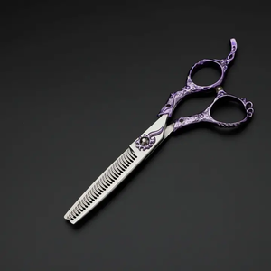 Tijeras de corte afilado de peluquería profesional al por mayor, juego de tijeras de corte y adelgazamiento, juego de tijeras de belleza de acero inoxidable - Product Image 3