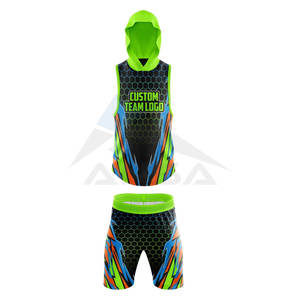 New Arrival OEM Breathable 7v7 Flag Football Uniform Compression Sportswear <b>Set</b> Unisex 7-<b>on</b>-7 Jersey - Product Image 1