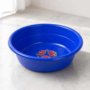 Bac de rangement polyvalent en plastique de haute qualité de 30 litres, grand bac de lavage domestique pour le linge, le nettoyage, le stockage d'eau et l'usage quotidien - Product Image 2