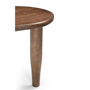 Kashew Collection Table à manger de luxe moderne personnalisée en bois de manguier massif Design contemporain pour villa de luxe Meubles de salle à manger - Product Image 5