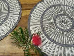 Handmade Luxury <b>Beaded</b> Charger for Dining Unique Holiday Decor; for Housewarming <b>Beaded</b> <b>Placemat</b> - Product Image 4