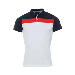 2025 Unisex bordado para camisetas de Polo a granel al por mayor ecológico bajo MOQ patrón sólido tejido transpirable hombres personalizados - Product Image 4