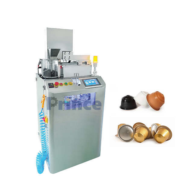 Full Automatic Coffee Capsules Sealing and Filling Machine Coffee Capsules Sealers K Cup Coffee Making Packaging Machine