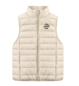 2025 personnalisé hommes réversible capuche bouffant gilet à la mode hiver sans manches bulle veste utilitaire vêtements d'extérieur Style Hip Hop - Product Image 5