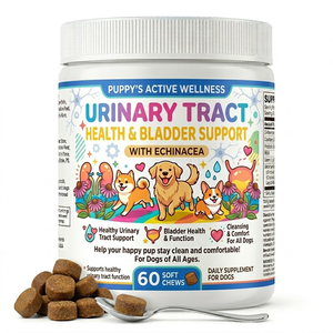 โออีเอ็ม ด็อก ยูทีไอ ซอฟท์ชิวส์ <span class=keywords><strong>170</strong></span> ชิ้น ขนมสำหรับสุนัข รสแครนเบอร์รี่ ดี-แมนโนส บำรุงไต กระเพาะปัสสาวะ ช่วยย่อยอาหาร เสริมภูมิคุ้มกัน ดูแลสุขภาพทางเดินปัสสาวะ - Product Image 4