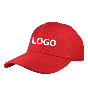 Casquettes de baseball Logo personnalisé 6 panneaux Casquette de baseball Design de mode en gros Broderie à la main Couleur unie 100% coton Chapeau de papa hommes - Product Image 1