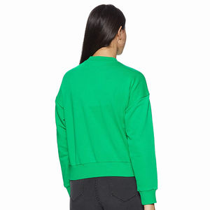 Sudadera con logotipo y etiqueta personalizada de talla grande XS, sudadera de manga larga de Color loro, ropa de punto de invierno informal inteligente con sudaderas con capucha - Product Image 6