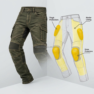 Modern <b>men</b> <b>biker</b> <b>jeans</b> combining premium denim reinforced panels comfortable fit and rugged styling for everyday - Product Image 3
