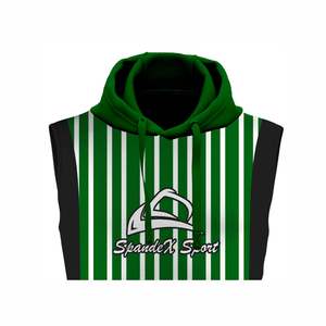 Men's Lightweight Summer <b>Sleeveless</b> <b>Hoodies</b> With Custom Logo Sublimation Digital Printing for Winter - Product Image 2