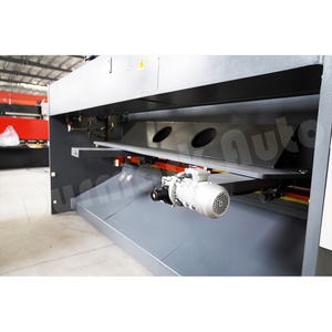 <span class=keywords><strong>Cisaille</strong></span> hydraulique CNC Dumark Auto QC12K 8x2500mm haute précision pour acier inoxydable, guillotine semi-automatique avec moteur et pompe PLC 11kW - Product Image 3