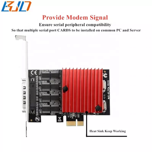 <span class=keywords><strong>8</strong></span> * RS232 DB9 cổng nối tiếp để <span class=keywords><strong>PCI</strong></span> Express X1 <span class=keywords><strong>PCI</strong></span>-E 1X mở rộng riser thẻ với RS-232 Breakout Cáp dữ liệu - Product Image 6