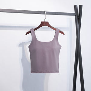 Camiseta sin mangas deportiva para mujer, Top transpirable de secado rápido para gimnasio y correr - Product Image 5