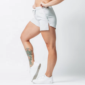 Short de sport à séchage rapide pour femme, taille plus, léger, entraînement sportif actif, entraînement, bas de fitness athlétique, cordon de serrage, course à pied - Product Image 4