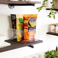 Contenedores Apilables Rectangulares de PET Moldeados por Inyección, Aptos para Alimentos, Duraderos, Conservan la Frescura, Modernos, Organizadores para Refrigerador y Despensa