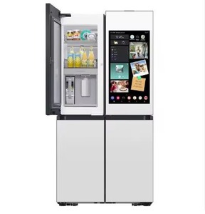 Refrigerador Profundo de Acero de 4 Puertas Flex de 29 Pies Cúbicos con IA, Pantalla Familiar y Cámara, Diseño a Medida para el Hogar y Exteriores - Product Image 1