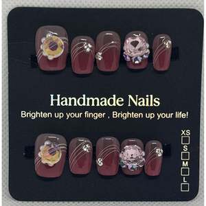 Categoria Prodotti: Unghie Artificiali Piccole Stile Cabernet - Product Image 1