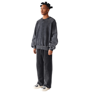 Última Llegada: Sudaderas con Capucha de Invierno de Corte Regular, Personalizadas con Serigrafía OEM, para Hombre, Lavadas y Desgastadas, 100% Algodón Terry Transpirable, Estilo Vintage con Cremallera - Product Image 6