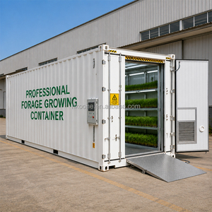 <b>Smart</b> Fodder Container Greenhouse Automatic Farming System Climate <b>Controlled</b> Agriculture Equipment - Product Image 1