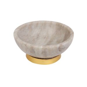 Cuenco para servir de mármol blanco puro de diseño antiguo hecho a mano de una sola pieza a un precio muy asequible - Product Image 2