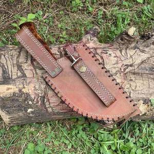 Cuchillo de carnicero de cocina profesional hecho a mano de acero inoxidable | cuchillo de carnicero de Damasco usado a diario al por mayor - Product Image 5