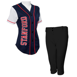 Uniforme de béisbol con logotipo personalizado más vendido Conjunto de último diseño Estilo Transpirable y precio barato Ropa de equipo Venta caliente - Product Image 1