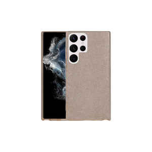 Étui de protection en silicone doré brillant de luxe ATA pour Samsung Galaxy S22 Ultra, anti-traces de doigts, élégant et tendance - Product Image 1