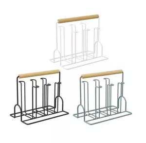 Étagère à épices multifonctionnelle en métal de qualité supérieure, moderne et élégante, non pliable, design durable et pratique pour le rangement de la cuisine - Product Image 1