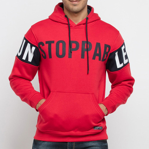 Factory Proper Design Street Style Sudadera con capucha para hombre Basics Algodón Mezclado Precio barato Pullover Look Sudaderas con capucha para hombre a la moda - Product Image 1