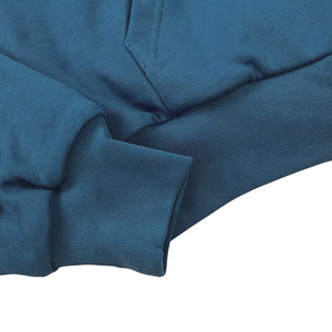 Sweat à capuche zippé avec poche latérale cachée OEM Sweat à capuche zippé en éponge française 100% coton double couche sweat à capuche vierge et uni personnalisé - Product Image 4