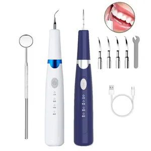 Limpiador de dientes ultrasónico eléctrico inteligente portátil para blanquear los dientes, limpiador de dientes ultrasónico inalámbrico para el hogar