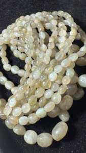 100% pierre précieuse en vrac oeil de chat vert naturel pour l'artisanat de bijoux taille personnalisée avec effet spécial quantité en vrac disponible - Product Image 2