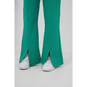 Pantalon de jogging à jambes fendues à double épaisseur pour filles - Product Image 5