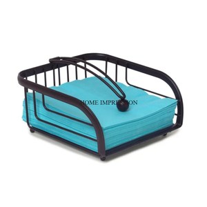 Accessoires de table en acier inoxydable Porte-serviettes Resorts et restaurant Porte-papier de soie décoratif pour la décoration de mariage - Product Image 6