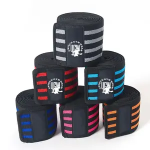 Bandes de genou professionnelles en néoprène de haute qualité, résistantes, pour la musculation en salle de sport - Product Image 1