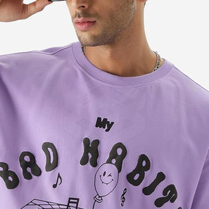 Nueva llegada Camiseta Color Camiseta de gran tamaño Durable Camisa de buena calidad Nuevo diseño Poliéster Hecho Camiseta de gran tamaño - Product Image 5