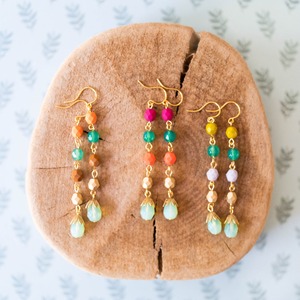 Wholesale Supply Statement Beaded <b>Tassel</b> <b>Earrings</b> Ethnic Tribal Style for Womens Available at Affordable Price - Product Image 3