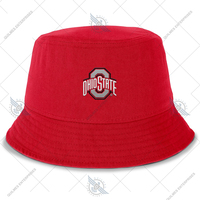 Nuevo superventas Personalización de alta calidad al por mayor Hombres Scarlet Ohio State Buckeyes Bucket Hat