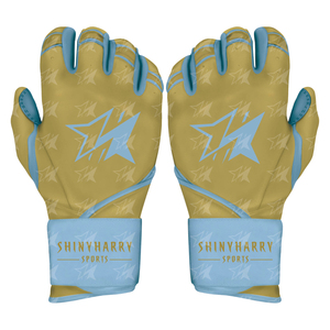 Guantes de bateo de béisbol de piel de oveja personalizados Guantes de bateo profesionales Guantes juveniles con logotipo personalizado - Product Image 1