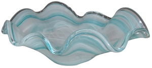 Décoration d'intérieur de luxe Tammaro Home Petalo Teal en verre de Murano, design artisanal italien haut de gamme - Product Image 6