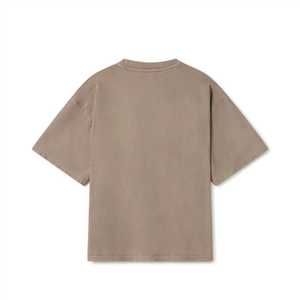 เสื้อยืดคอตตอนพิมพ์โลโก้ตามสั่ง เนื้อผ้าหนา ทรงโอเวอร์ไซส์ ซักแล้ว ผู้ชาย ขายส่ง เสื้อยืดเปล่า สีพื้น ล้างสีแบบวินเทจ - Product Image 6