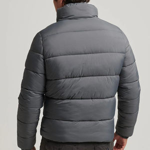 Veste matelassée unisexe, vêtement d'extérieur chaud pour l'hiver, manteau léger et isolé, design tendance rembourré pour les activités de plein air par temps froid - Product Image 2
