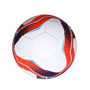 Ballon de football d'entraînement pour adultes de haute qualité, personnalisable, style classique, OEM ODM, logo imprimé, matériau en cuir PU, ballon de football d'équipe - Product Image 2