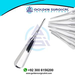 Élévateur dentaire en acier inoxydable Extraction dentaire minimale Outils dentaires pour edentulés à intervention minimale invasive - Product Image 3